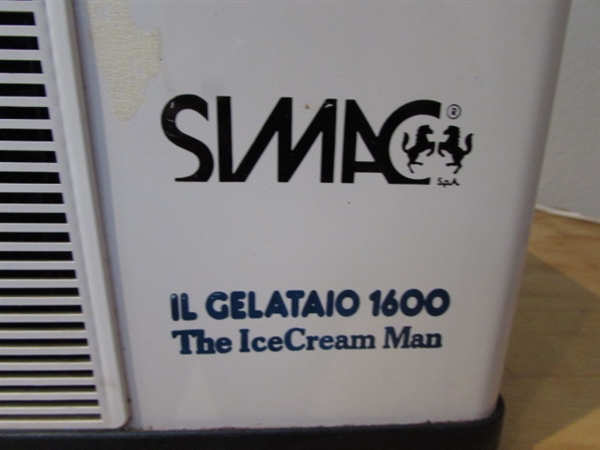 SIMAC GELATO MAKER