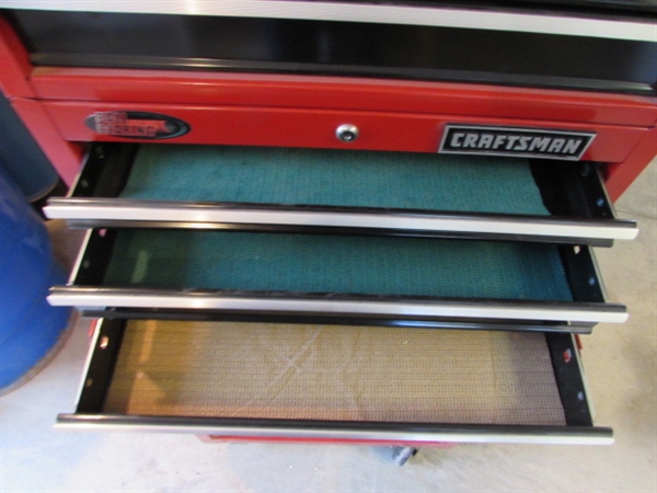 ROLLING 3-PIECE CRAFTSMAN TOOL BOX