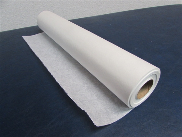 EXAM/MASSAGE TABLE WITH ROLL OF PAPER