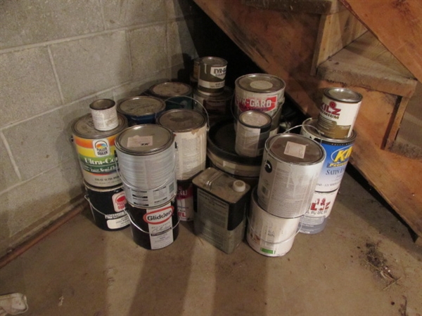 PAINTS, STAINS & SEALERS