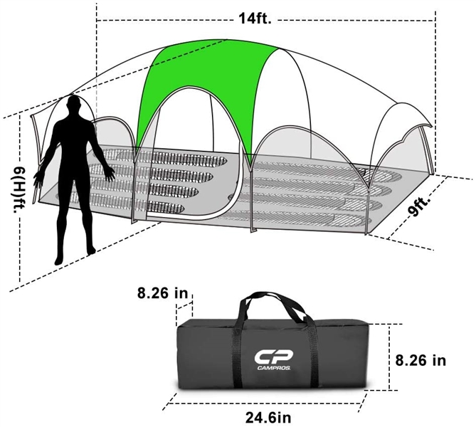 Campros Dome Tent