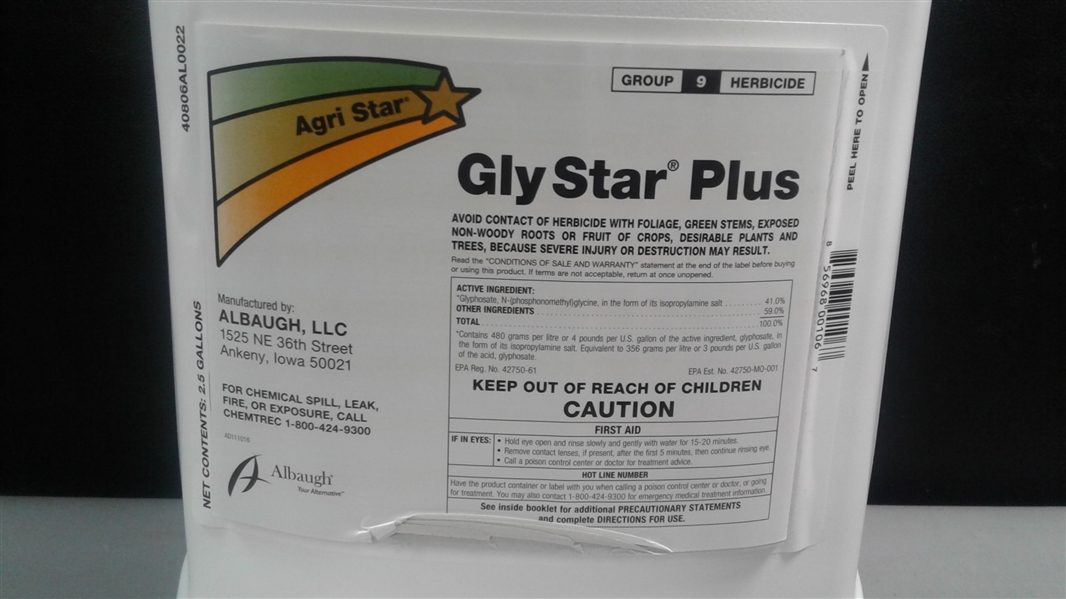 $50 Gift Cert to the Mayten Feed & Hardware Store & 2 1/2 Gal Gly Star Plus Glyphosate