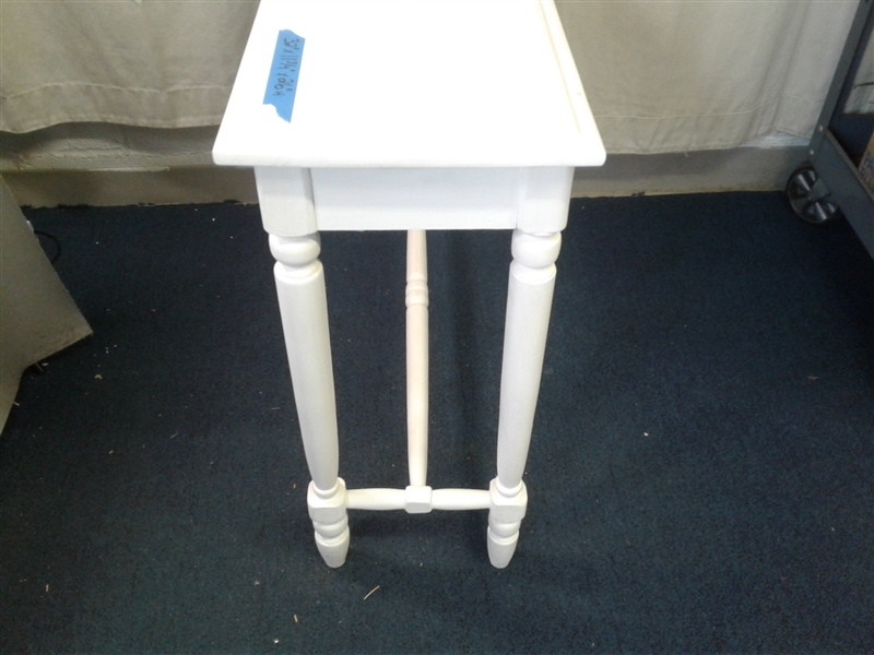 White Side Table 