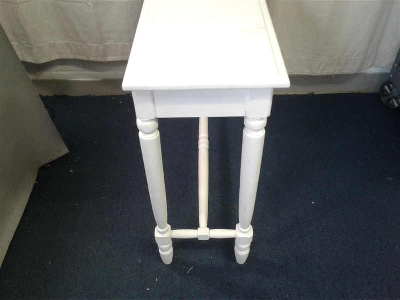 White Side Table 