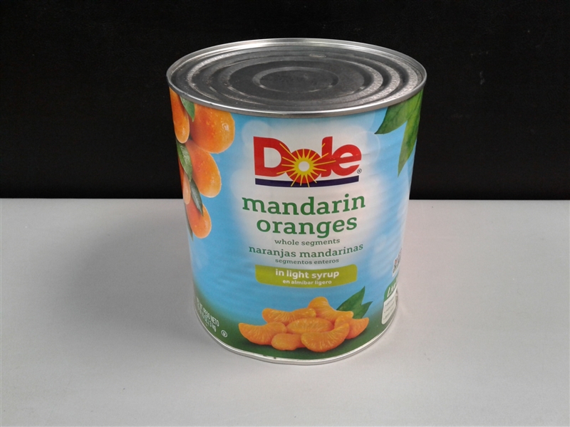 10 oz Can Of Dole Mandarin Oranges