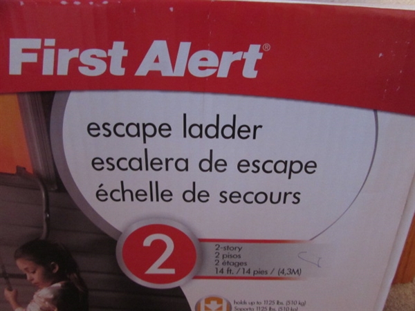 NEW FIRST ALERT 2-STORY ESCAPE LADDER