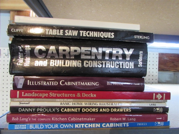 BUILDING & CARPENTRY BOOKS