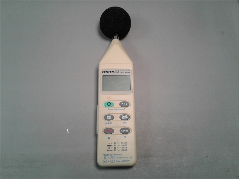 Center 320 Series Sound Level Meter