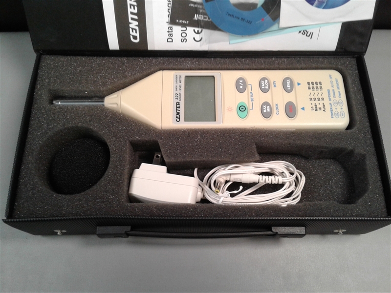 Center 320 Series Sound Level Meter