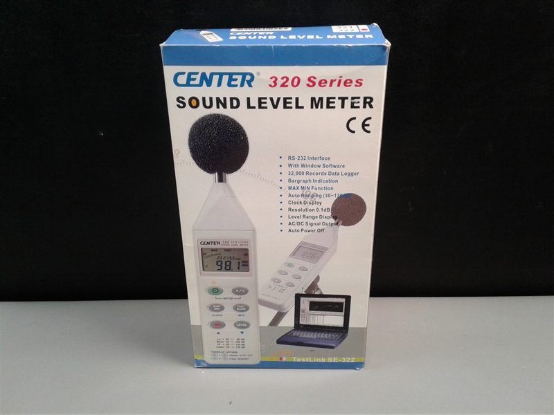 Center 320 Series Sound Level Meter