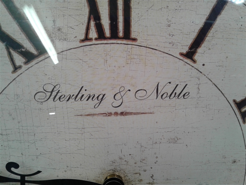 Sterling and Noble Clock 