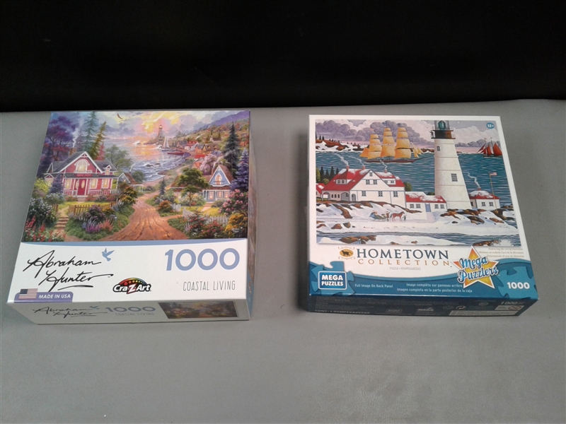 2 1000 Piece Puzzles