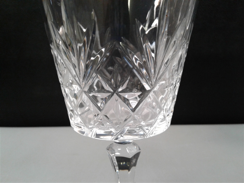 16 Crystal Wine Glasses 