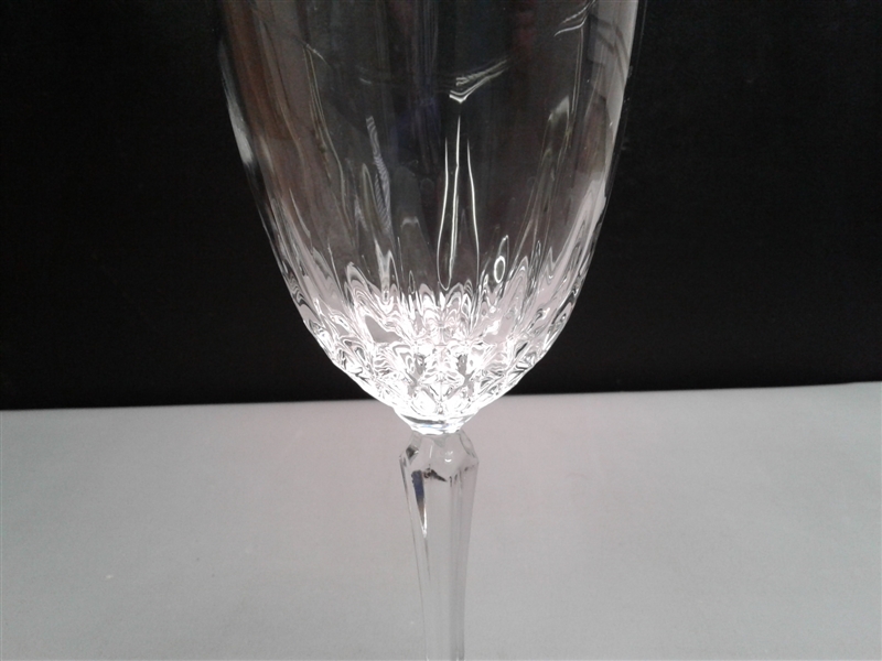 16 Crystal Wine Glasses 