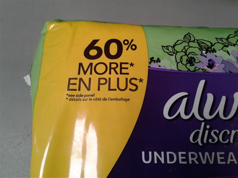 Always Discreet Underwear 