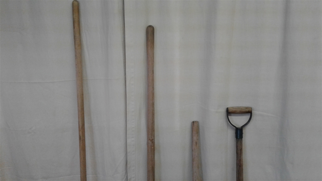 Yard Tools: Rake, Shovels, Pitchfork, Rake, Loppers, and Pruners