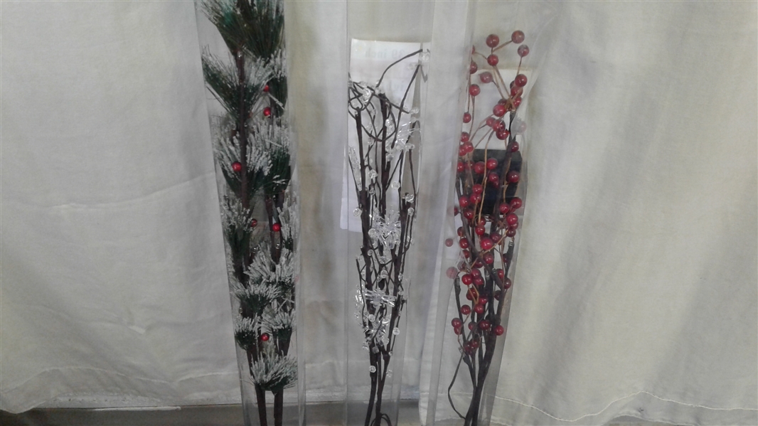 3- 39 LED Battery Operated Lighted Branches