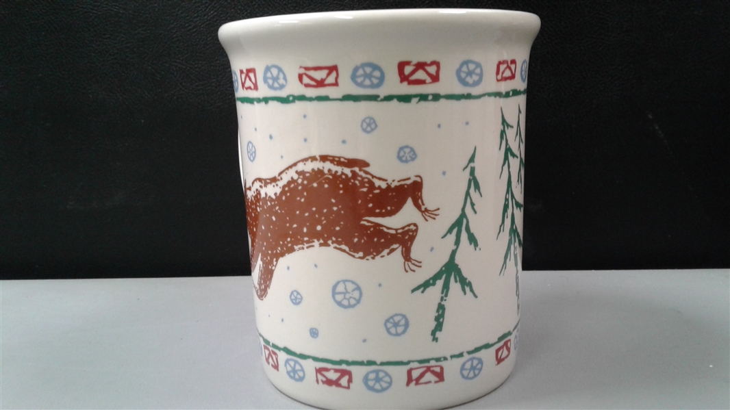 Vintage: Starbucks Mugs, Natural Wonders Mug, & Bowtie Vase/Cup