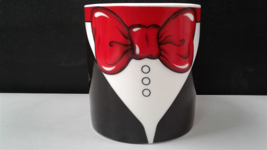 Vintage: Starbucks Mugs, Natural Wonders Mug, & Bowtie Vase/Cup