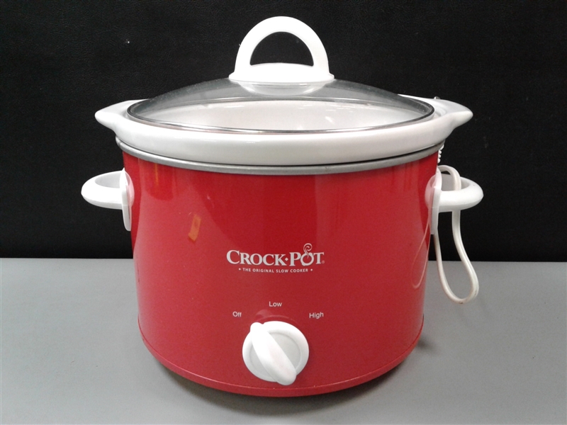 Red Crock Pot 