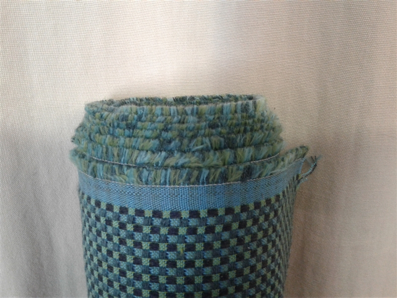 Green & Blue Upholstery Fabric Roll 58 Wide
