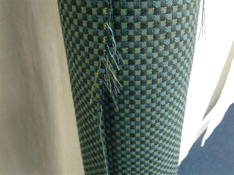 Green & Blue Upholstery Fabric Roll 58 Wide
