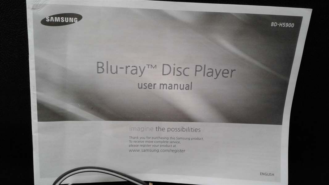 Samsung 3D Blu-ray Disc Player