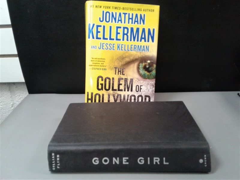 Books-Novels: Gone Girl, The Da Vinci Code, The Guardian, The Girl On The Train, ETC.