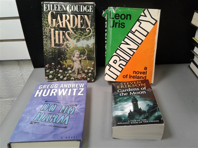 Books-Novels: Gone Girl, The Da Vinci Code, The Guardian, The Girl On The Train, ETC.