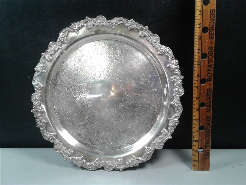 Silverplate Serving Trays