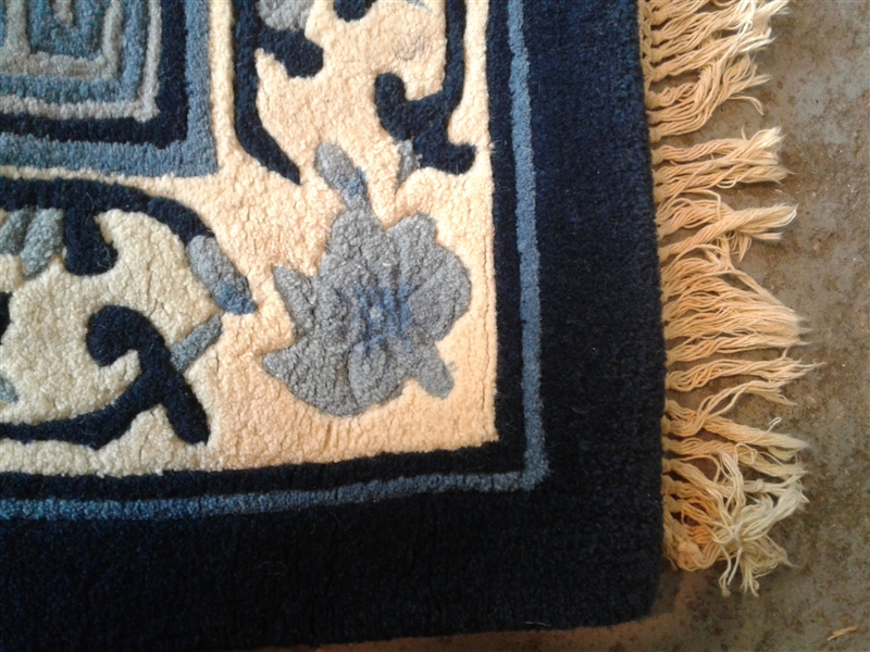 Kweilin Classic Carved Decorative Wool Rug 6x9