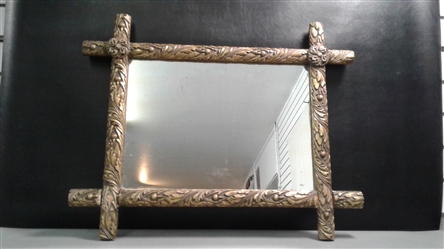 Older Wood Framed Mirror