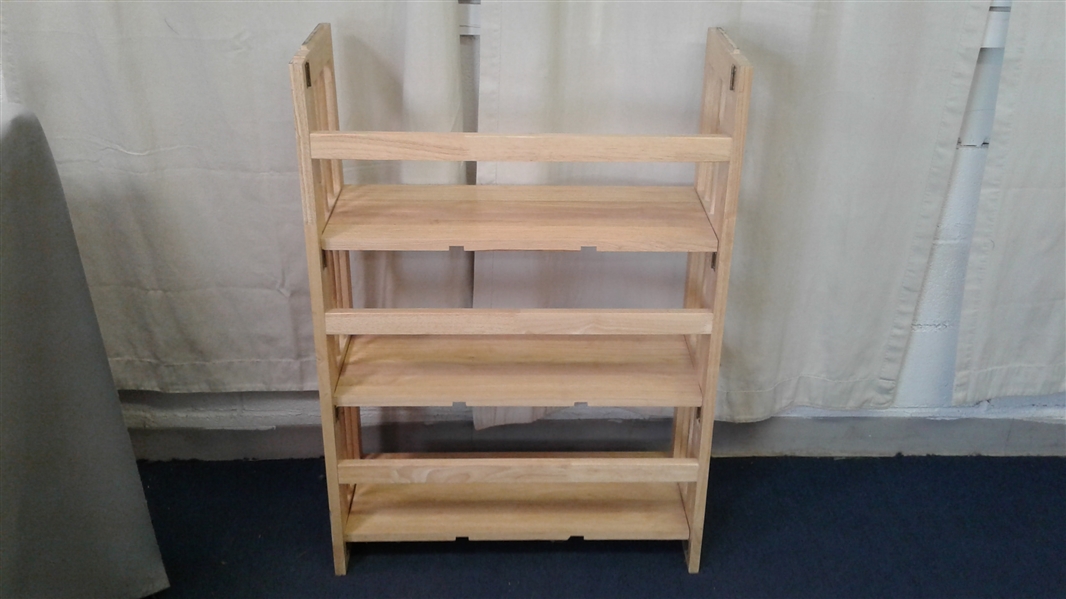 Foldable Wood Shelf