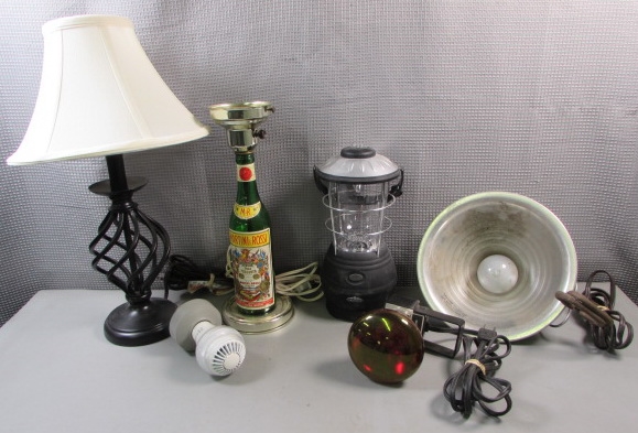 Table Lamps, Camping Lantern, & More Lights