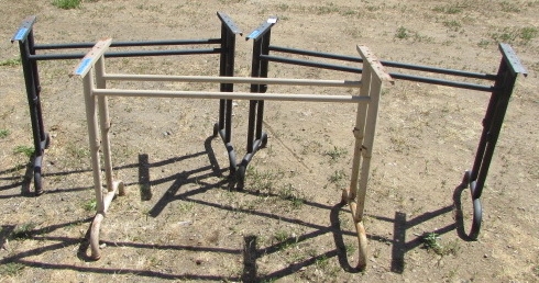3 Metal Table Frames