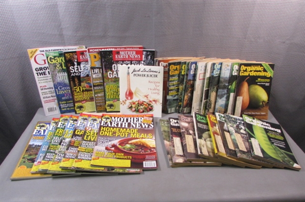 Mother Earth News & Gardening Magazines