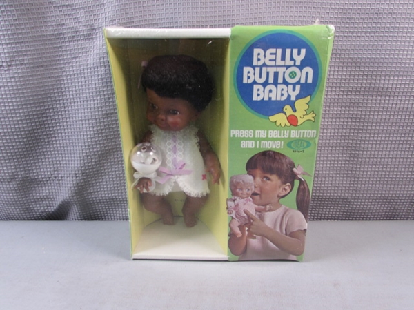 Vintage 1970 Belly Button Baby Doll