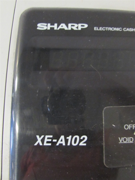 SHARP XE-102 CASH REGISTER