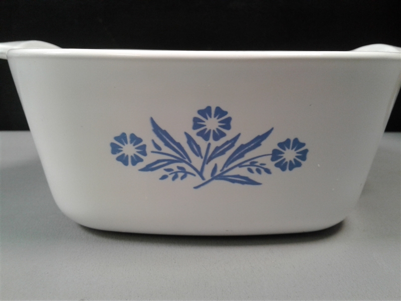 Discontinued Cornflower-Blue Corningware- 3 Pcs