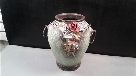 Large 12.5" Pottery Vase