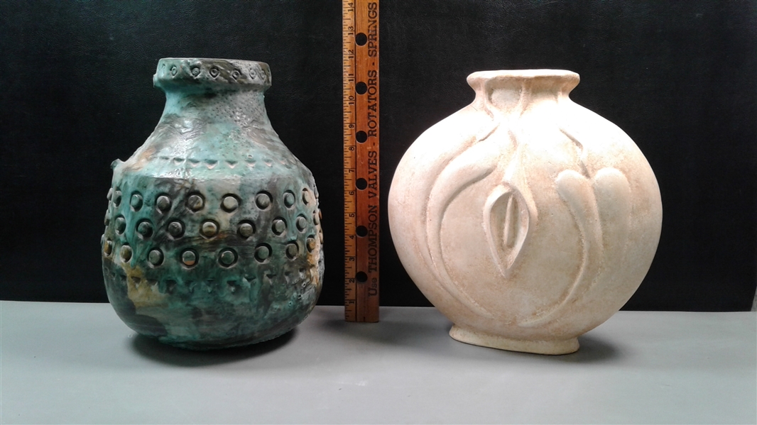 3 Pottery Vases