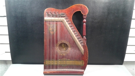 Antique Handheld Harp