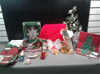 Vintage Glass Ornaments & More Christmas Decor