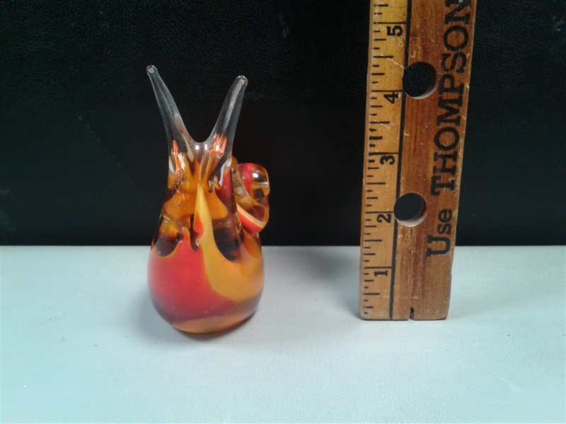 Hand Blown Murano Glass, Shell and Stonecraft