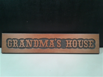 Grandmas House Wood Sign