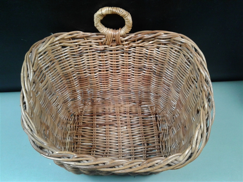 Wicker Baskets, Shelf and Decor