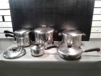 Revere Ware Pots and Pans