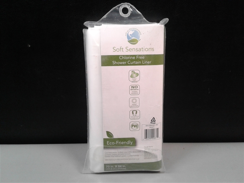 Soft Sensations Shower Curtain Liner  70x84