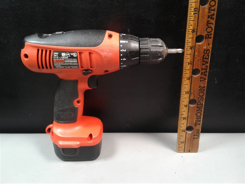 Black &Decker Cordless Drill 