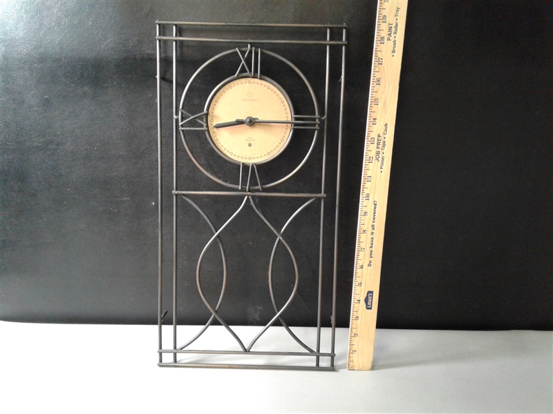 Sterling Noble Quartz Metal Wall Clock